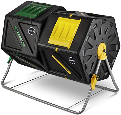 Large high volume dual chamber composter