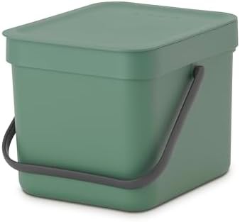 Fir green 6L countertop food scrap bin