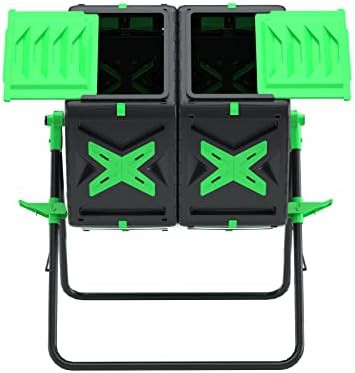 Compact dual chamber green garden tumbler