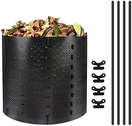 Large expandable outdoor stationary bin 220 gallon