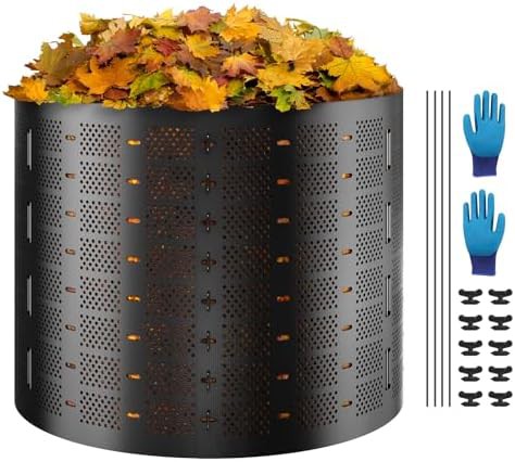 Expandable high capacity outdoor composter 220 gallon