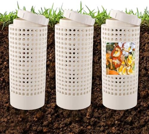 In-ground worm farm and compost tube