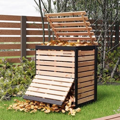 Cedar wood composter 95 gallon