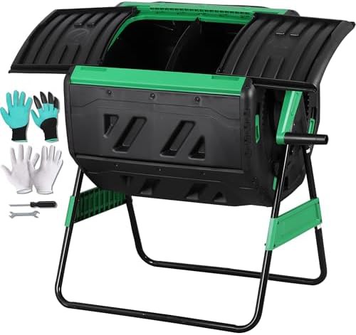 Dual chamber tumbler with adjustable vents
