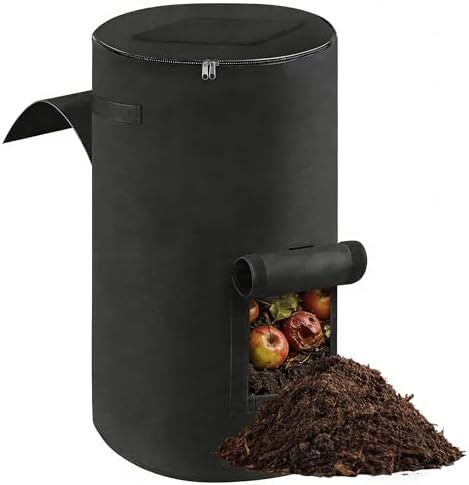 Foldable outdoor bin with observation window