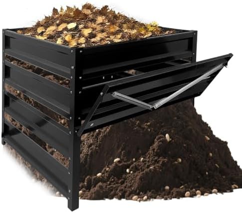Extra large metal wire mesh composter